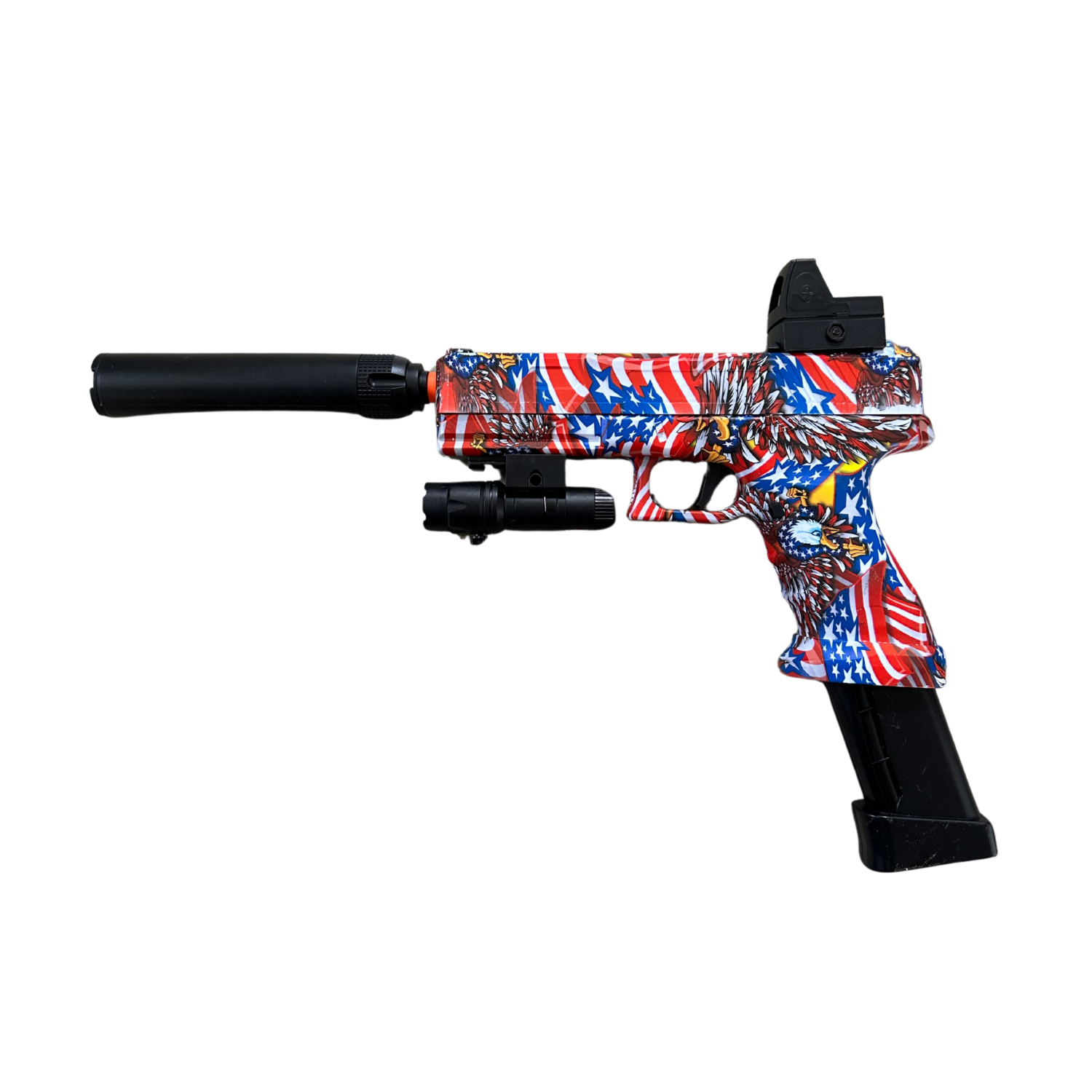 Glock - Elektrisk Gelblaster Pistol (Medfølger 3 magasiner)