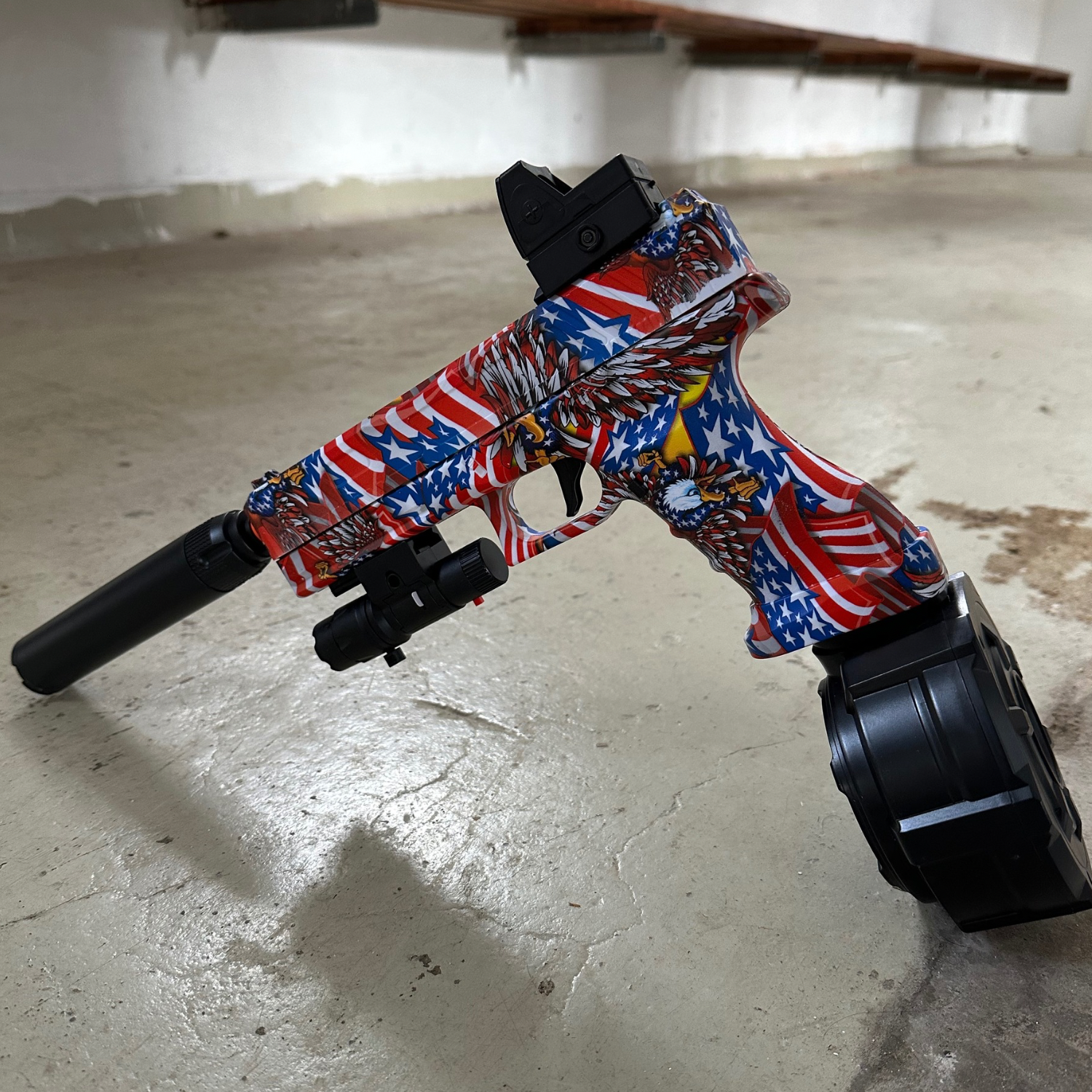 Glock - Elektrisk Gelblaster Pistol (Medfølger 3 magasiner)