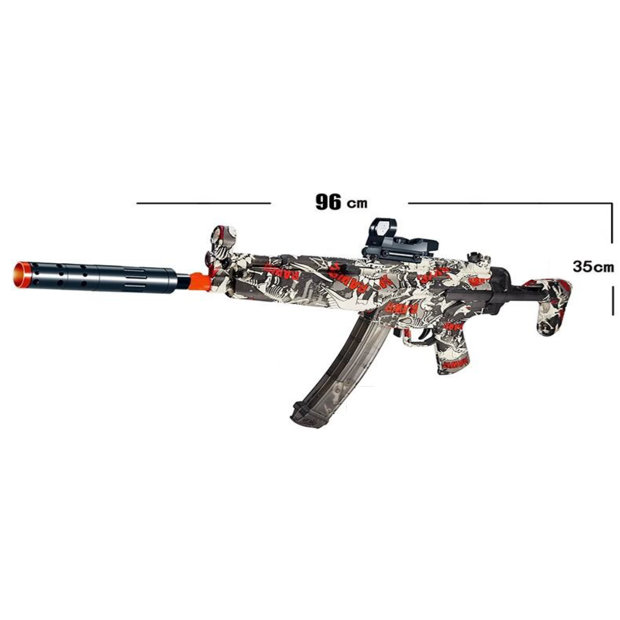 MP5 - GelBlaster elektrisch pistool