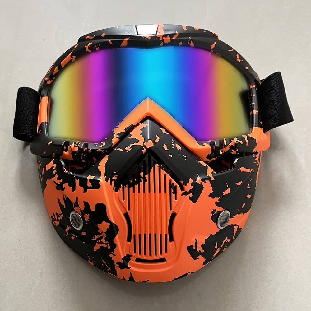 Gelblaster Maske - Orange