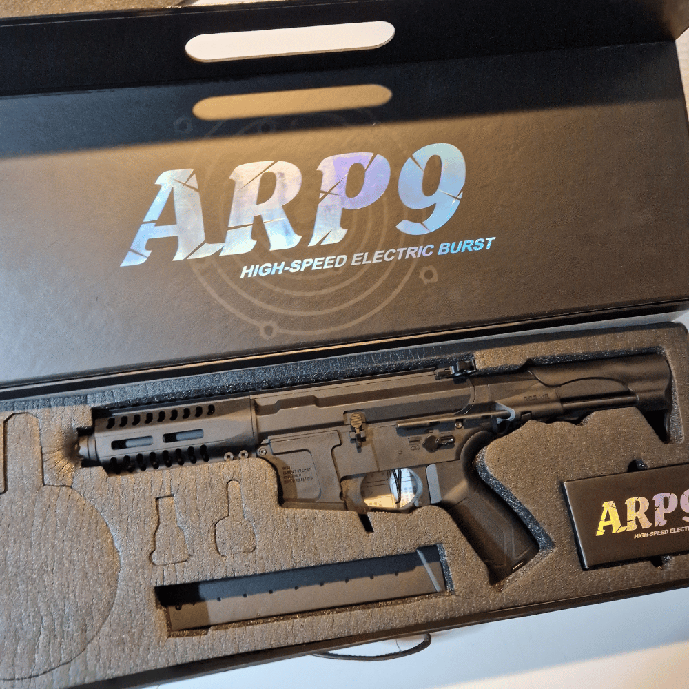 ARP9 Elite Sort - GelBlaster Elektrisk Gevær