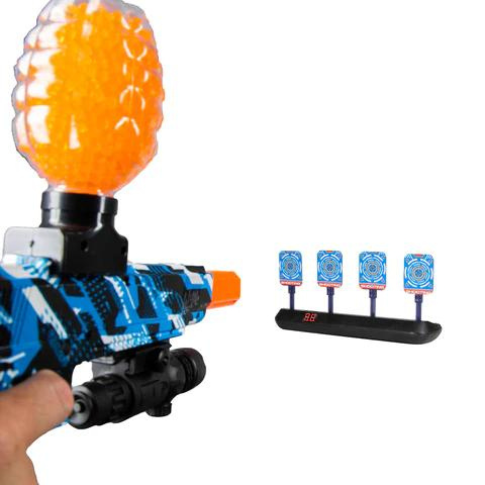 Automatisk GelBlaster Skydeskive - 4 Targets