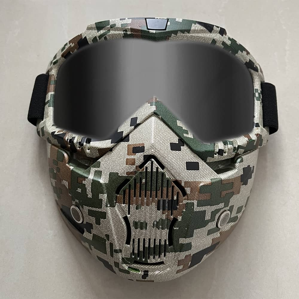 Gelblaster Maske - Desert Camo