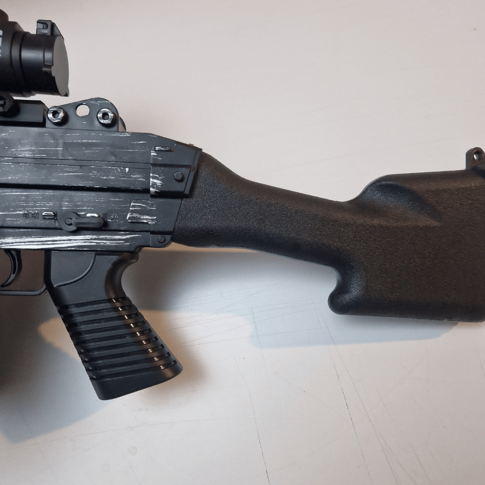 M249 Wartorn - Elektrisch Gelblaster-geweer